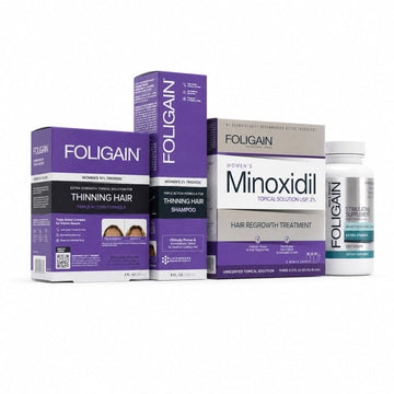 Comprehensive Hair Regrowth Kits for Women with TRIOXIDIL®