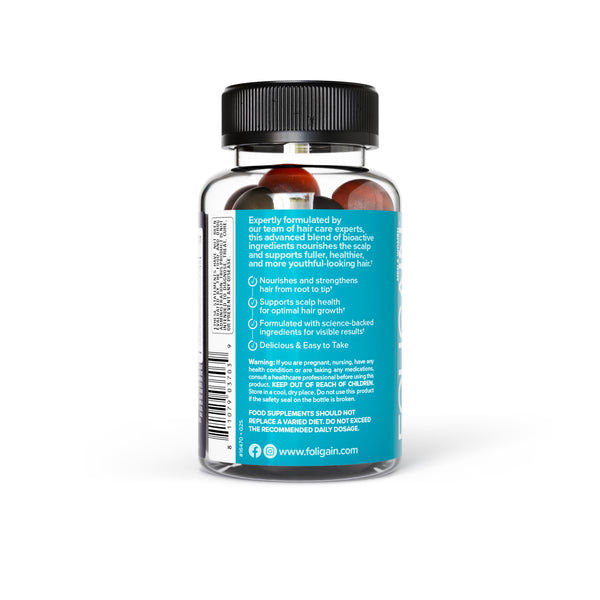 FOLIGAIN® Gummies stimulatoare pentru păr 60 bucăți