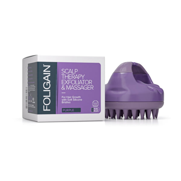 FOLIGAIN Exfoliant și Masaj pentru Scalp în Violet