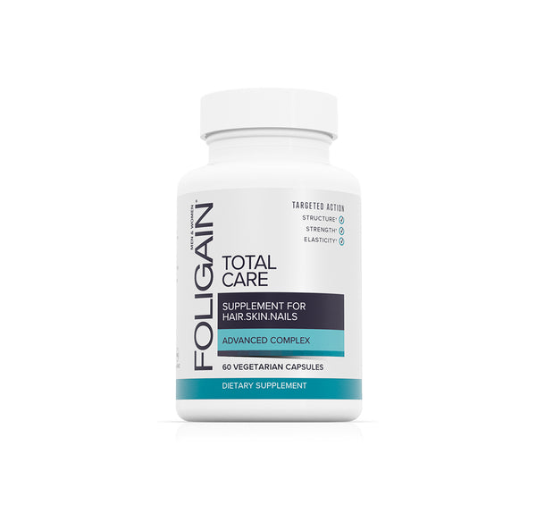 FOLIGAIN TOTAL CARE Supliment pentru subțierea părului, piele și unghii 60 capsule vegetariene