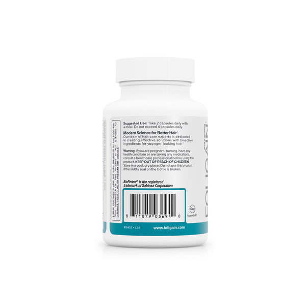 FOLIGAIN TOTAL CARE Supliment pentru subțierea părului, piele și unghii 60 capsule vegetariene