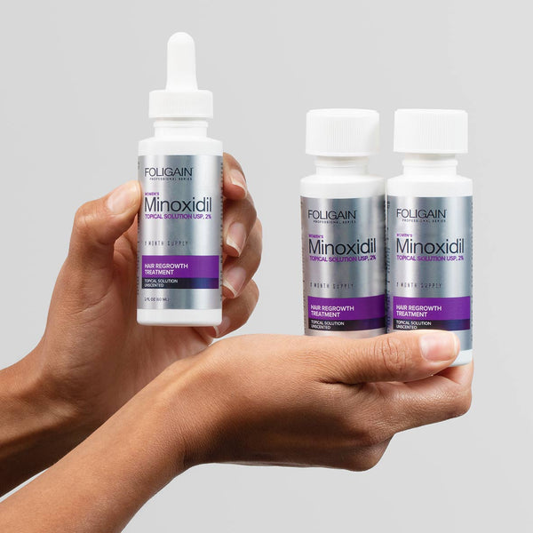FOLIGAIN Minoxidil 2% Tratament pentru recreșterea părului pentru femei